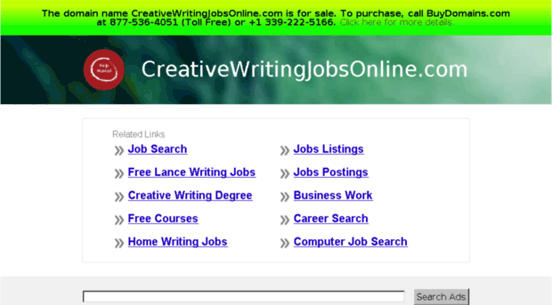 creativewritingjobsonline.com