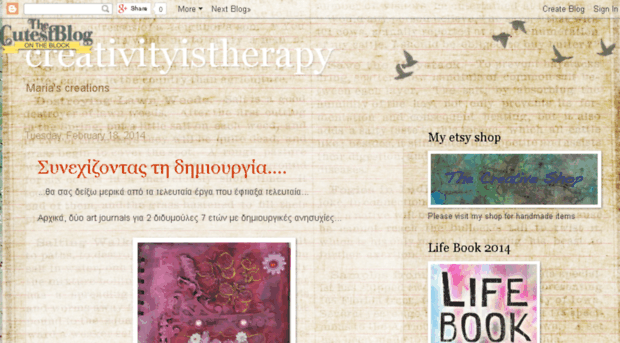 creativityistherapy.blogspot.com