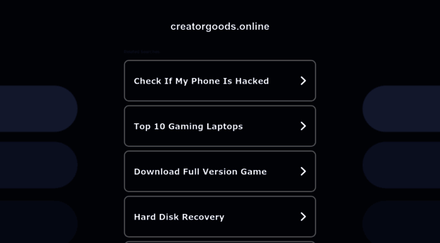 creatorgoods.online