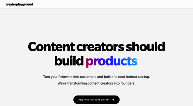 creatorplayground.fyi