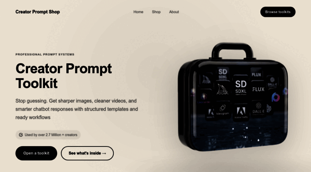 creatorpromptshop.com