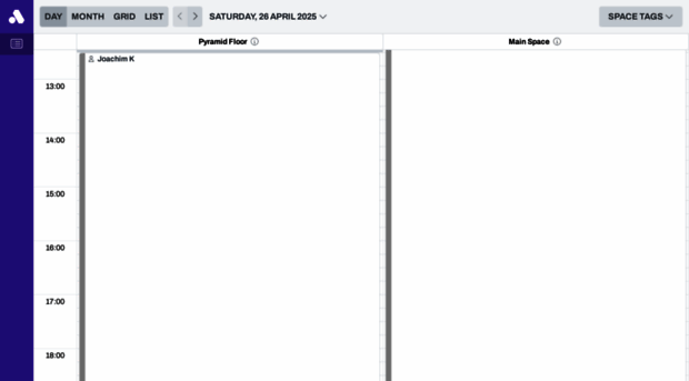 creatorshubbooking.skedda.com