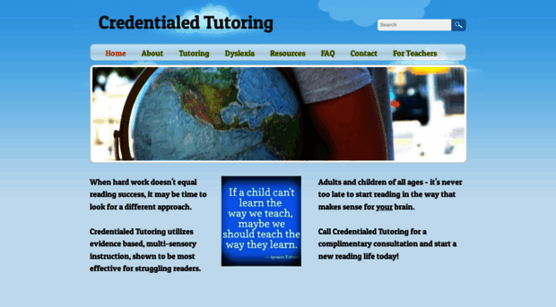 credentialedtutoring.com