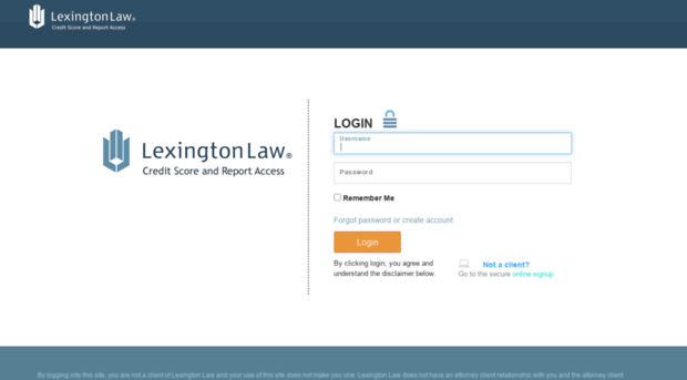 creditaccess.lexingtonlaw.com