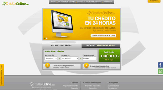 creditaronline.com.ar