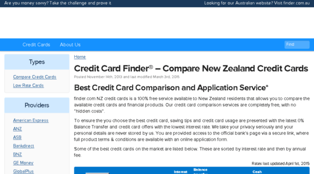creditcardfinder.co.nz