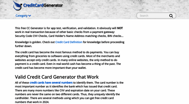 creditcardgenerator.com