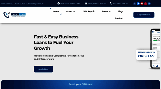 creditcares.in