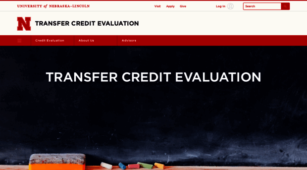 creditevaluation.unl.edu