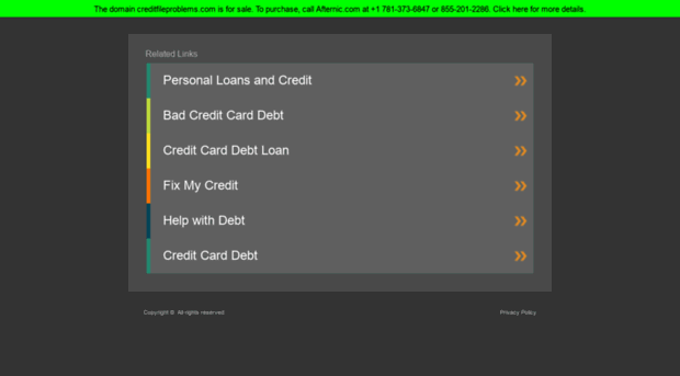 creditfileproblems.com
