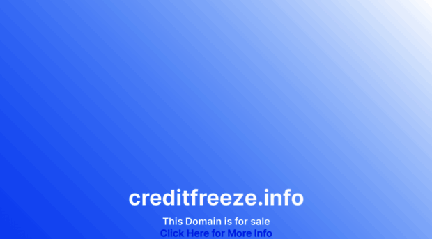 creditfreeze.info