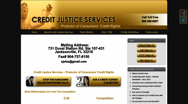 creditjusticeservices.com