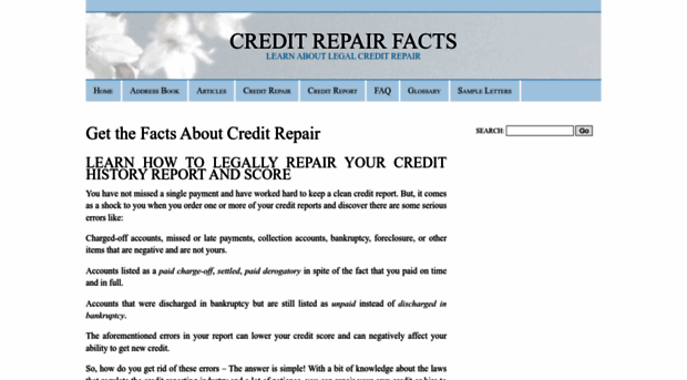 creditrepairfacts.com