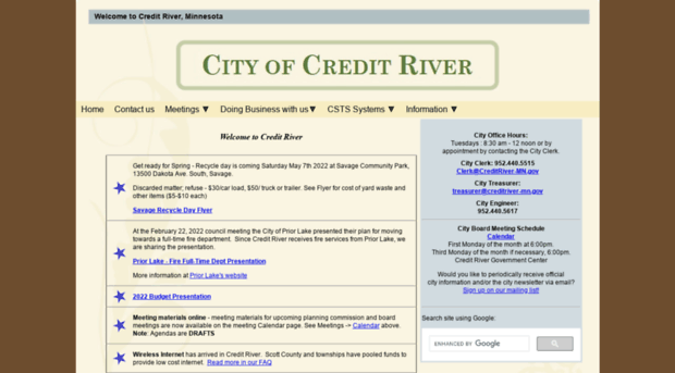 creditriver-mn.gov
