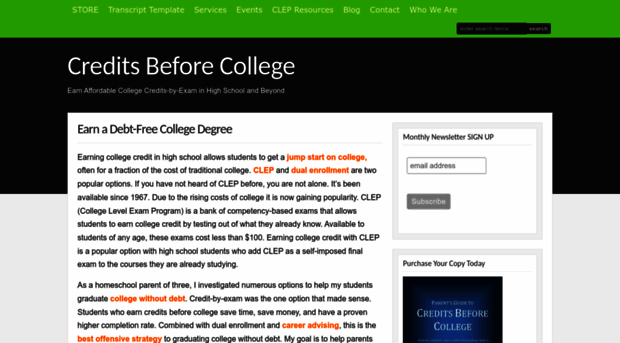 creditsbeforecollege.com