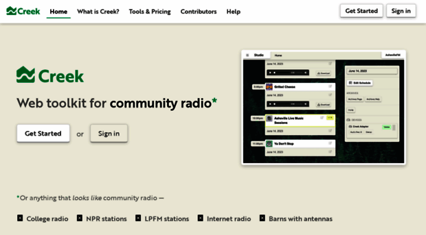 creek.fm