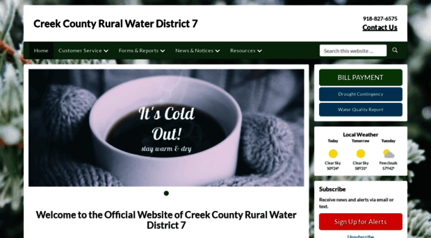 creekcountyrwd7.ruralwaterusa.com