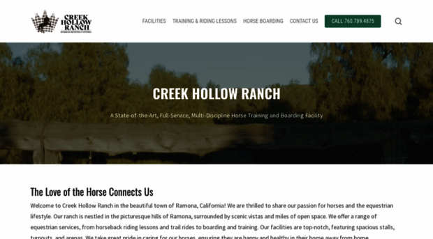 creekhollowranch.com