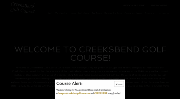 creeksbendgolfcourse.com