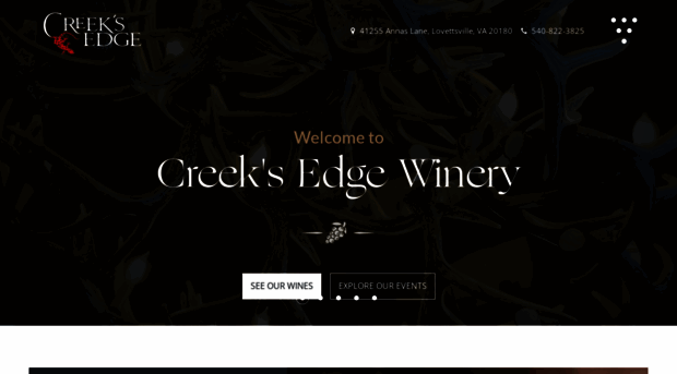 creeksedgewinery.com