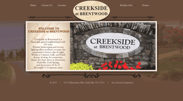 creeksideatbrentwood.com