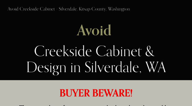 creeksidecabinetco.com