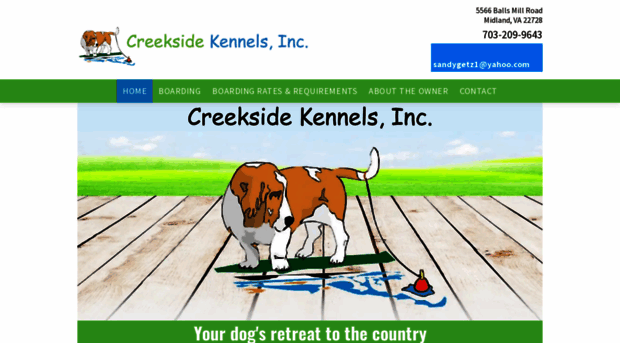 creeksidekennelsinc.com