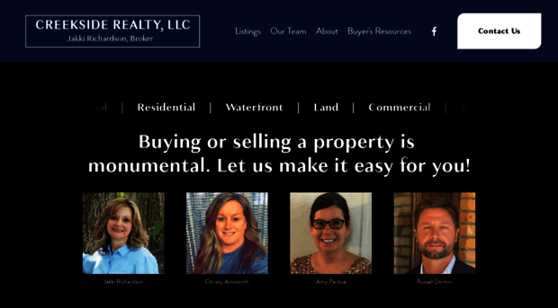 creeksiderealtyllc.com