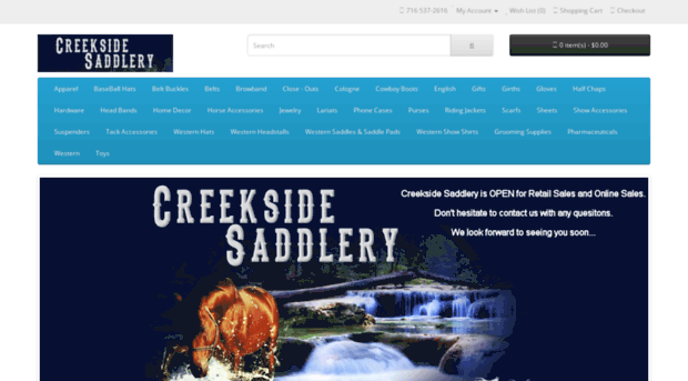 creeksidesaddlery.com