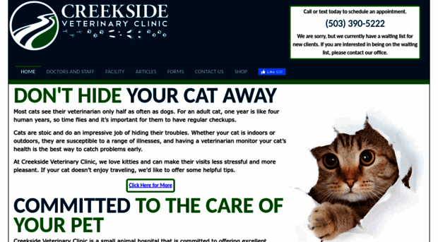 creeksideveterinary.com