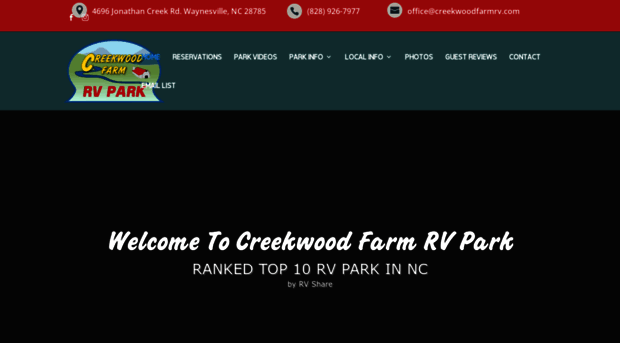 creekwoodfarmrv.com