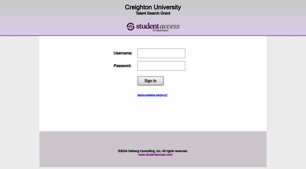 creighton-ts.studentaccess.com