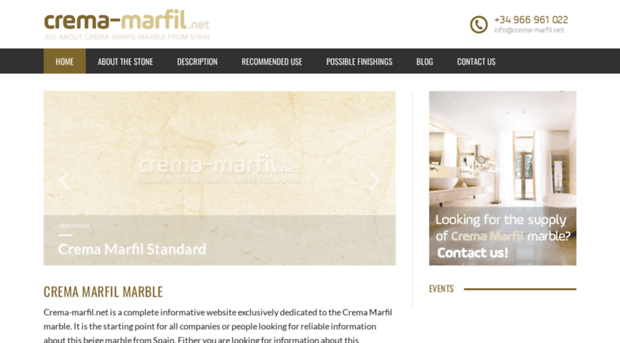 crema-marfil.net