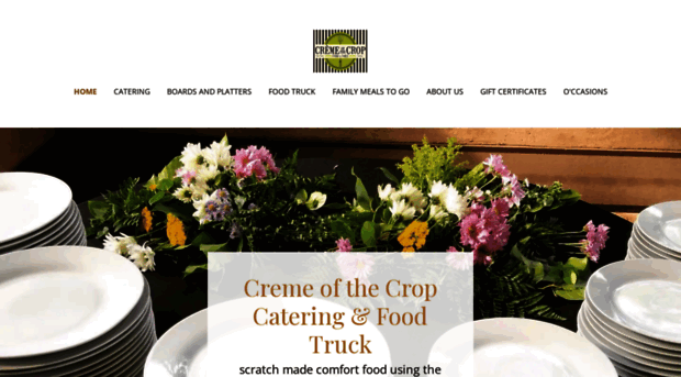 cremeofthecropcatering.com