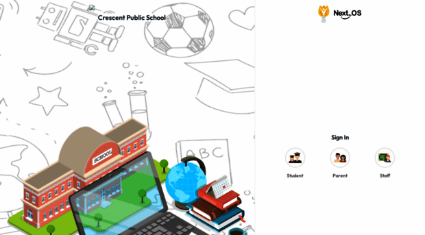 crescent.nexterp.in - NLP Login - Next Learning Plat... - Crescent NextERP