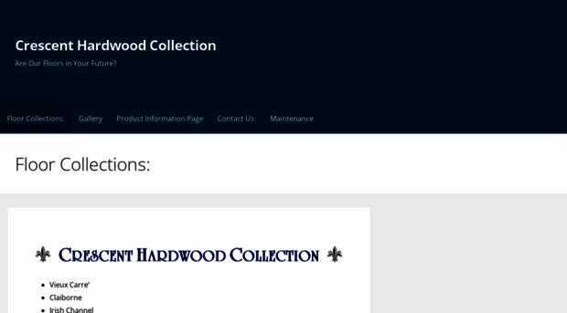 crescenthardwoodcollection.com