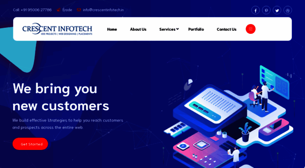crescentinfotech.in
