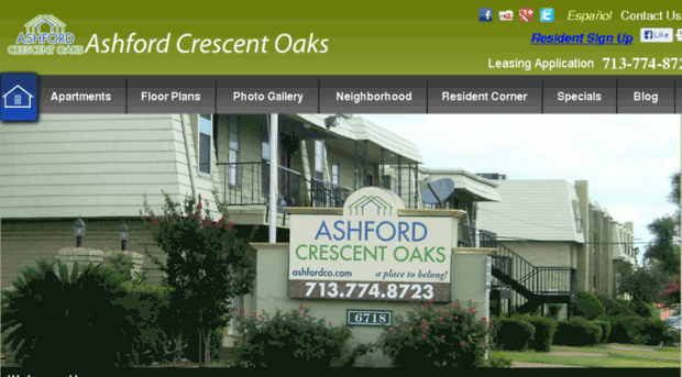 crescentoaksapartments.com