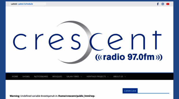 crescentradio.net