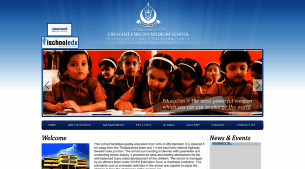 crescentschool-taliparamba.com