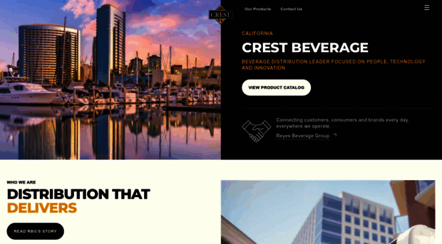 crestbeverage.com