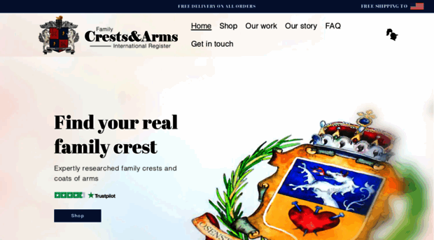 crestsandarms.com