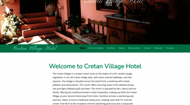 cretanvillagehotel.com