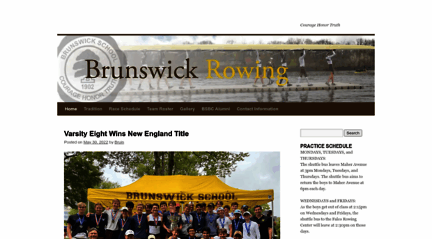 crew.brunswickschool.org