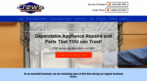 crewsappliancerepairservices.com