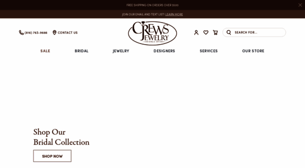 crewsjewelry.com