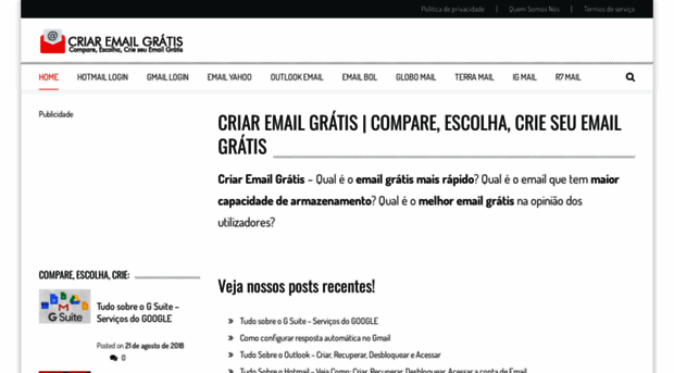 criaremailgratis.net.br