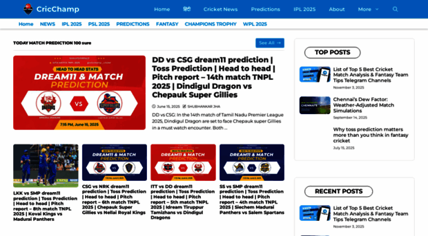 cricchamp.in
