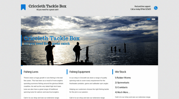 cricciethtacklebox.com