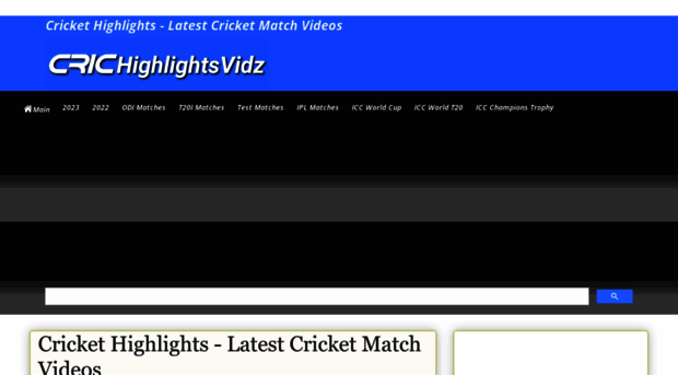 crichighlightsvidz.com